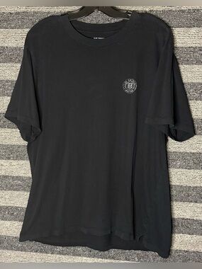 Club Monaco Classic Logo Men's Black Short Sleeve Crew Neck T-Shirt XL